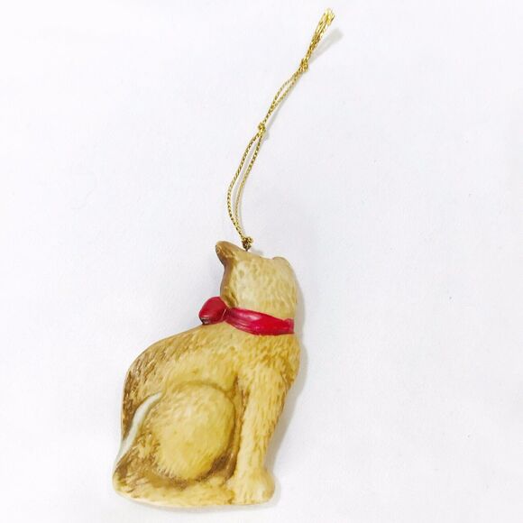 Vintage Cat And Mouse Christmas Ornament Holiday 2.5” - Picture 2 of 6